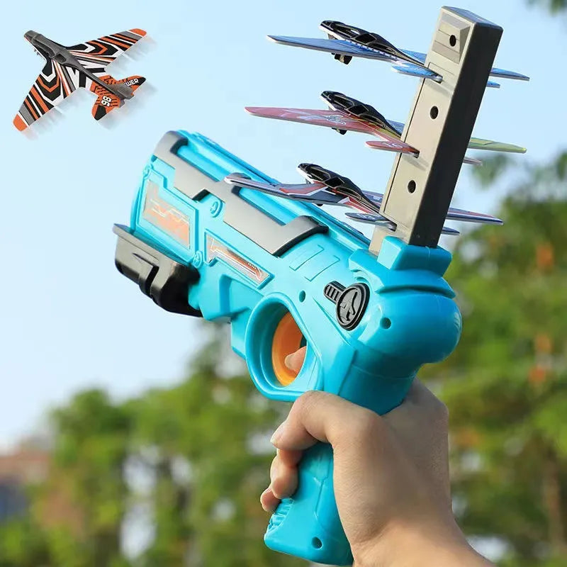 Boy Airplane Flying Launcher