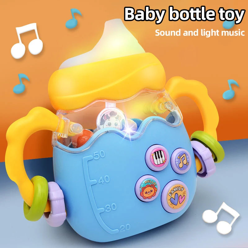 Baby bottle Training rattle puzzle