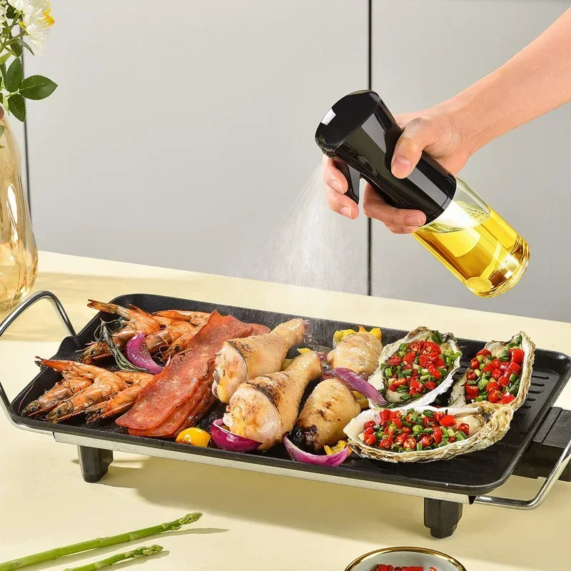 Kitchen 500ml BBQ Oil Spray Bottle