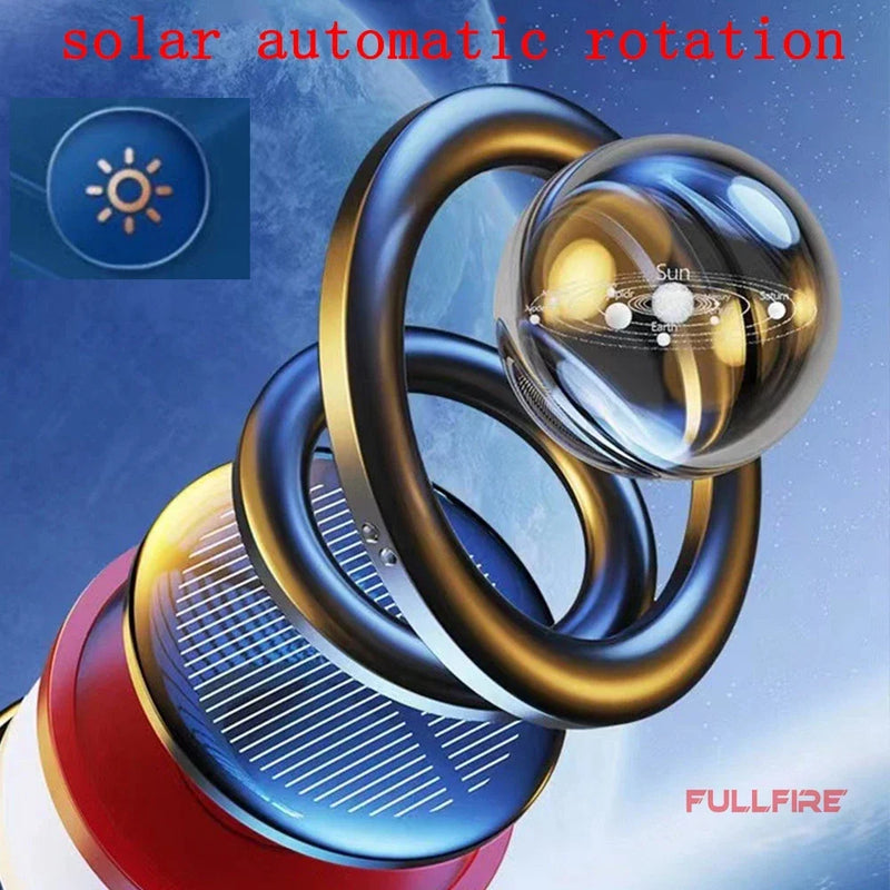 Rotating Solar Car Air Freshener