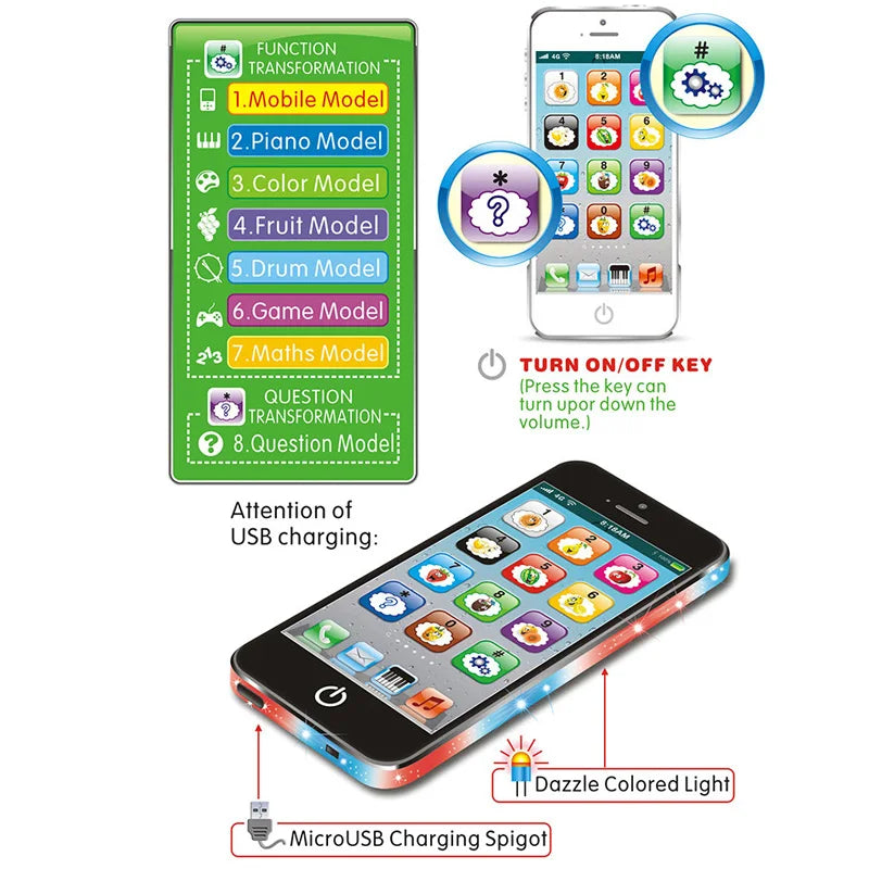 Baby Play Music Mobile Phone